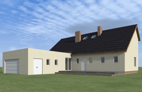 Rekonstrukce rodinného domu Hleďsebe