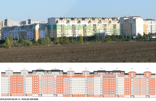 Regenerace a nástavby panelových domů, Letňany