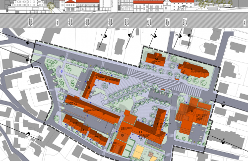 Výstavba centra MČ Praha - Nebušice (urbanistická soutěž)